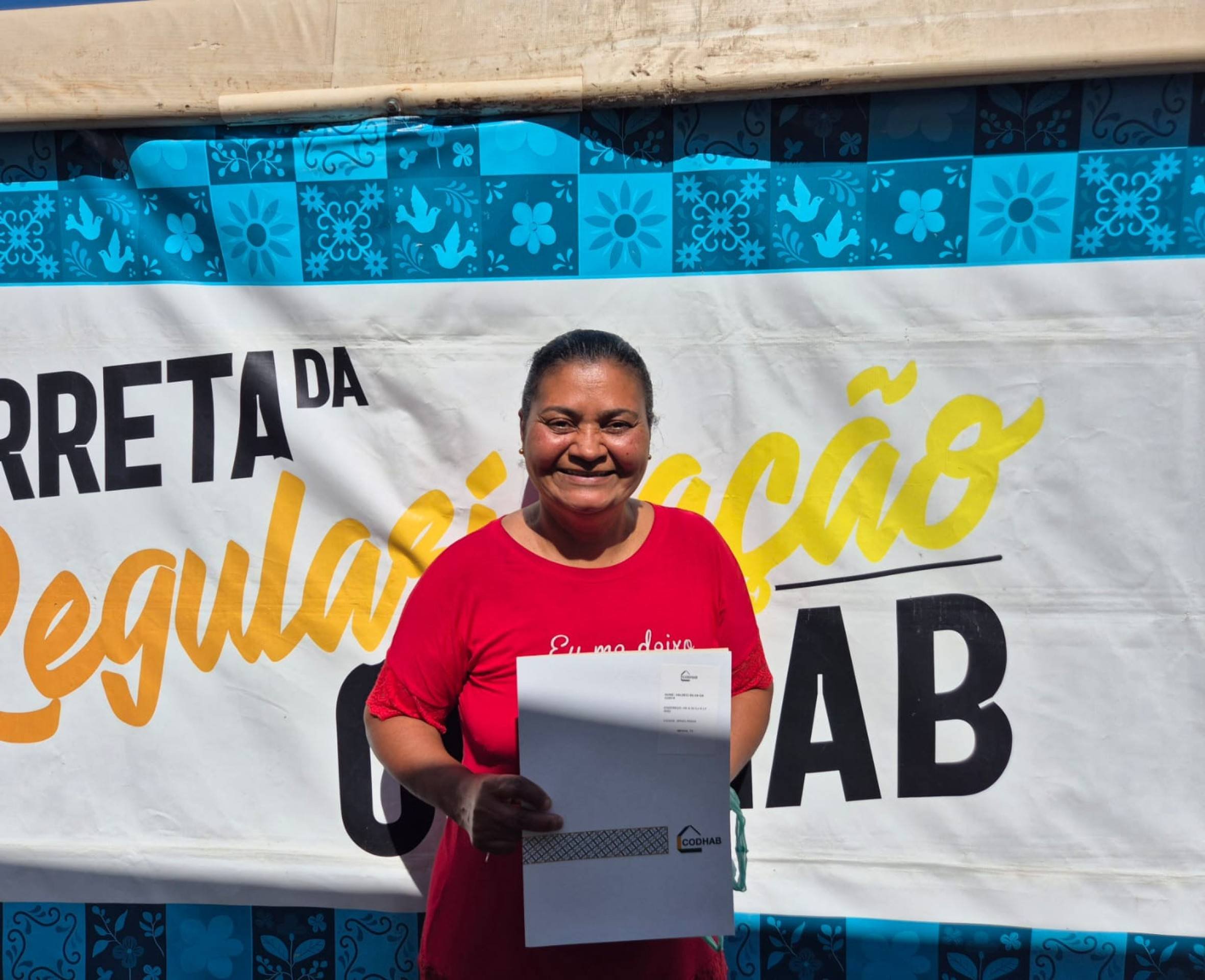 Rosa Maria, de 51 anos, explicou como o dia foi marcante para ela