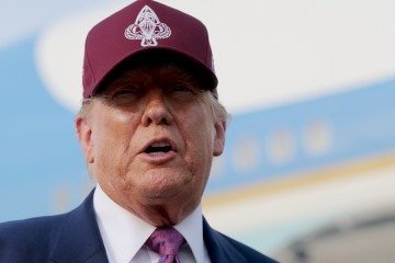 Donald Trump tem a imagem de arrogante para 80% das nações consultadas pelo levantamento
 -  (crédito: Anna Moneymaker/Getty Images/AFP)