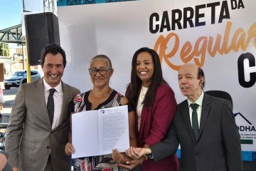O objetivo do programa é garantir o regular à terra e segurança jurídica aos proprietários -  (crédito: Marcelo Thompson Flores/CB/DA Press)