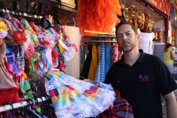 A loja na qual Alex Carvalho é gerente teve aumento em torno de 25% nas vendas -  (crédito:  Bruna Gaston CB/DA Press)