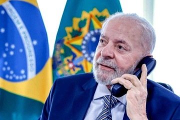 No convite ao petista, segundo o Planalto, Mark Carney destacou a liderança brasileira e confirmou presença em Belém, na COP30 -  (crédito: Ricardo Stuckert/PR)