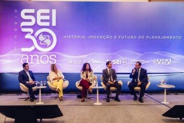 O IPEDF participou do seminário da Superintendência de Estudos Econômicos e Sociais da Bahia -  (crédito: Divulgação/IPEDF)