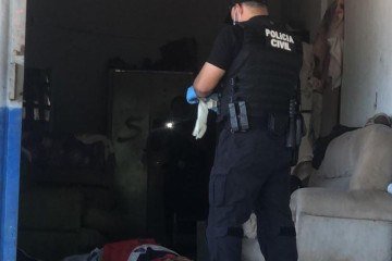 O homem foi alvejado com vários tiros na cabeça -  (crédito: Cedida ao Correio)