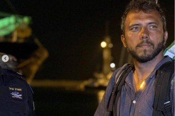  Thiago Avila, ativista preso em Israel, será deportado -  (crédito:  Flotilla da Liberdade)