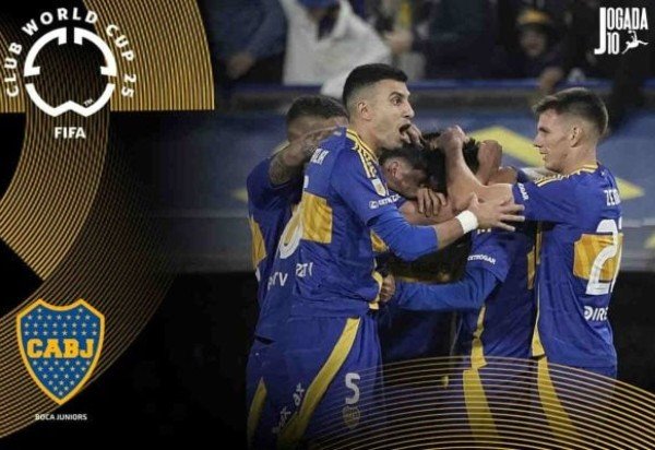 Foto: Arte sobre foto de Divulgação/Boca Juniors