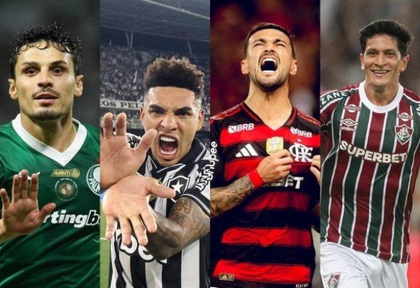 Foto: Cesar Greco / Palmeiras, Vitor Silva / BFR. Adriano Fontes / CRF e Divulgação / FFC