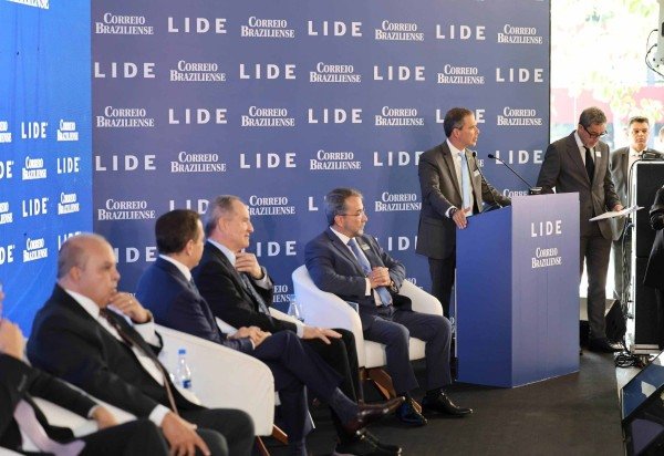 Summit Brasília, evento realizado pelo Lide, debate perspectivas da economia brasileira  -  (crédito: Divulgação Lide Brasília )