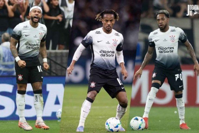 Trio do Corinthians está fora do duelo contra o Grêmio -  (crédito:  Foto: Rodrigo Gazzanel e /Agência Corinthians )