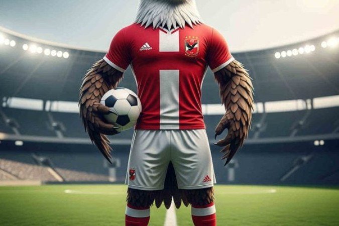 JÃ¡ os egÃ­pcios do Al Ahly nÃ£o possuem uma mascote para chamar de sua. No entanto, o clube Ã© muito ligado a imagem de uma Ã¡guia, animal presente em seu escudo. Foto: Criado por IA/ Google Gemini