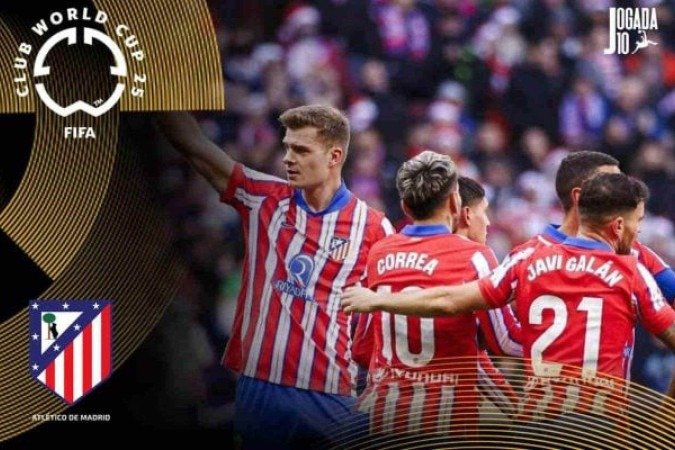 Atleti já foi campeão mundial nos anos 70 e tenta conquistar o maior título de sua história - (crédito: Foto: Arte sobre foto de Divulgação/Atlético de Madrid) Atleti já foi campeão mundial nos anos 70 e tenta conquistar o maior título de sua história - (crédito: Foto: Arte sobre foto de Divulgação/Atlético de Madrid)