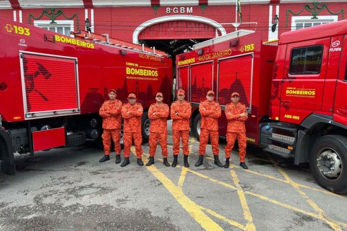 Corpo de Bombeiros do Rio de Janeiro - (crédito: Reprodução/X) Corpo de Bombeiros do Rio de Janeiro - (crédito: Reprodução/X)