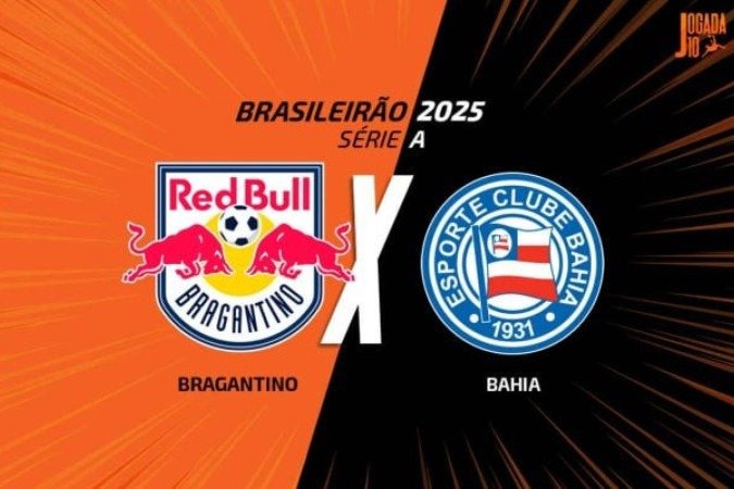 RB Bragantino e Bahia fazem duelo da parte de cima do Brasileirão - (crédito: Foto: Arte/Jogada10) RB Bragantino e Bahia fazem duelo da parte de cima do Brasileirão - (crédito: Foto: Arte/Jogada10)