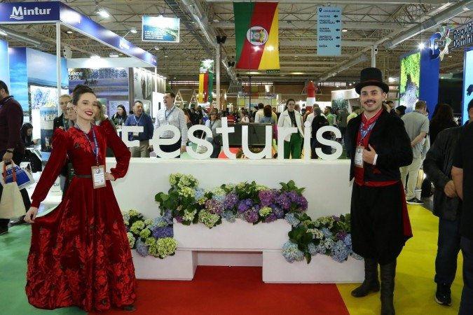 Trade do turismo e imprensa já podem se inscrever para o Festuris 2025 - (crédito: ) Trade do turismo e imprensa já podem se inscrever para o Festuris 2025 - (crédito: )