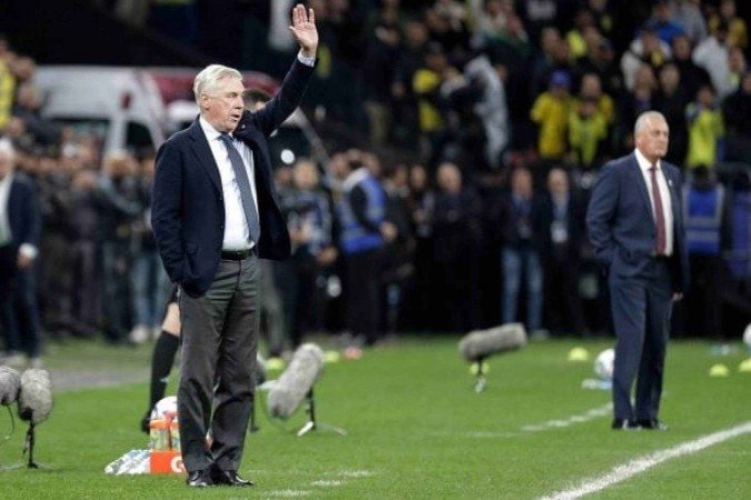 Ancelotti - (crédito: Foto: Divulgação / Conmebol) Ancelotti - (crédito: Foto: Divulgação / Conmebol)
