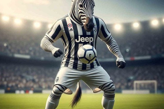 A Juventus introduziu em 2015 o mascote Jay, uma zebra que representa o apelido do clube, 