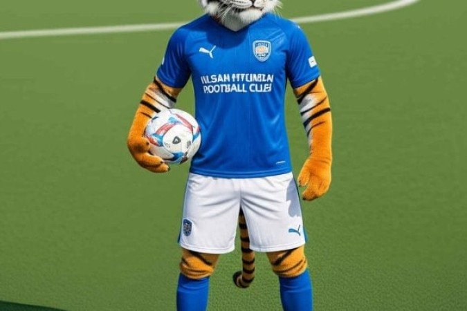 Fundado em 1983 como Hyundai Horang-i (horangi significa tigre em coreano), o Ulsan adotou o tigre como sua mascote oficial. Foto: Criado por IA/ Google Gemini