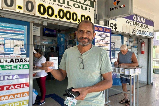 Flávio sonha em ganhar os milhões para ajudar a família - (crédito: Roberta Leite (CB)) Flávio sonha em ganhar os milhões para ajudar a família - (crédito: Roberta Leite (CB))