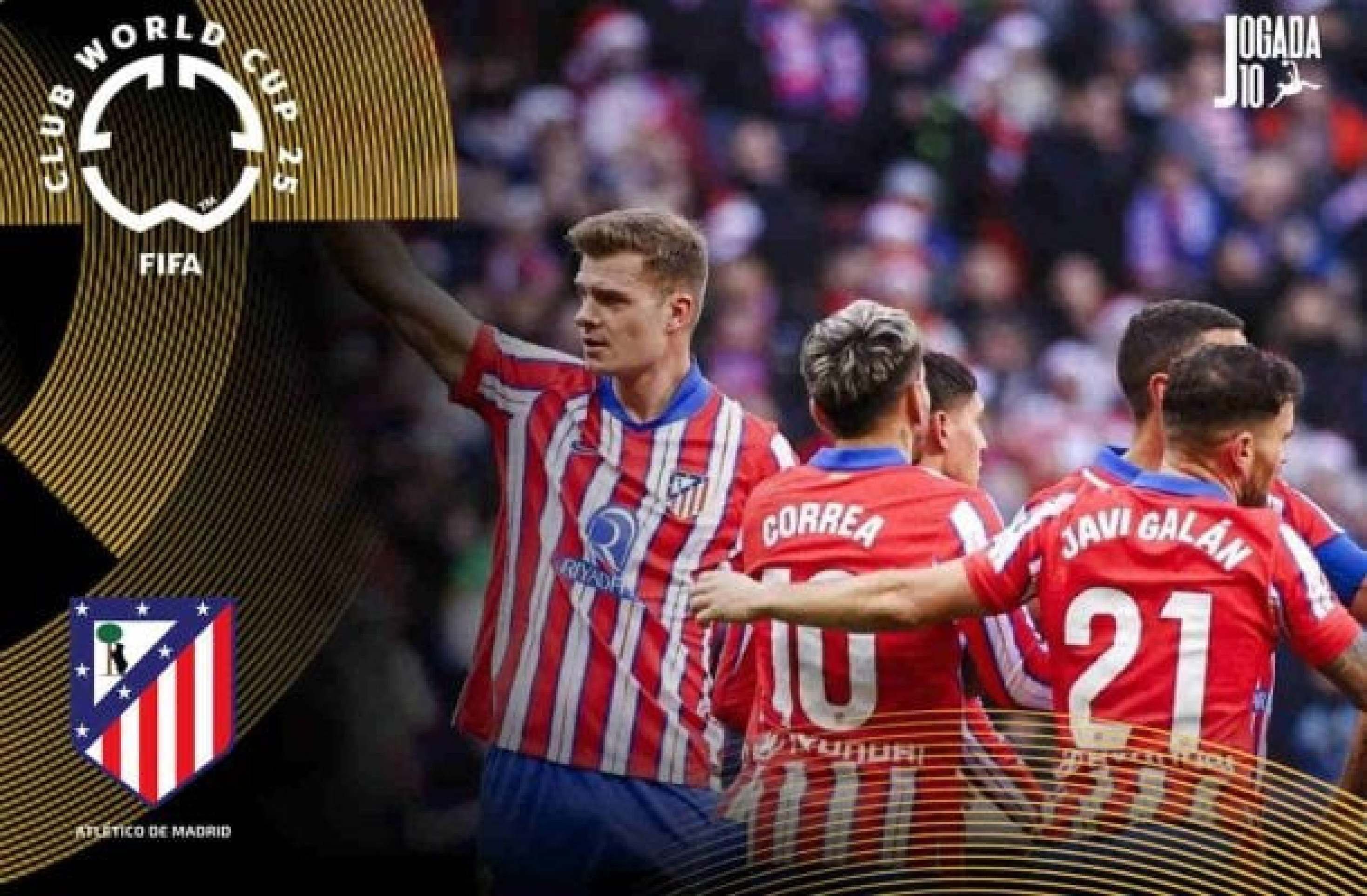 Raio-X do Atlético de Madrid, que está no Grupo B do Mundial de Clubes