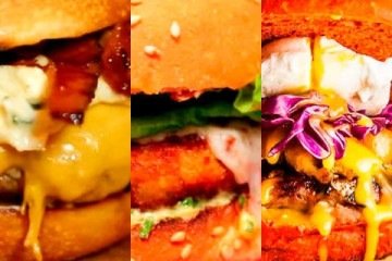 Sabores inventivos de hambúrgueres conquistam novos paladares