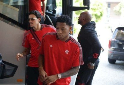 Plata tem chance de aparecer entre os relacionados pela estreia do Mundial -  (crédito: Foto: Gilvan de Souza/Flamengo)