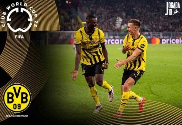 Foto: Arte sobre foto de Divulgação/Borussia Dortmund