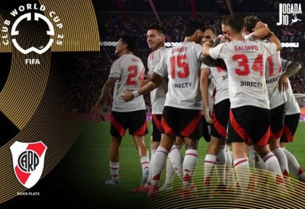 Foto: Arte sobre foto de Divulgação/River Plate