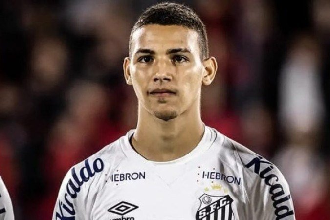 DAVID WASHINGTON - Entrou no fim. Fica, portanto, SEM NOTA. Foto: Raul Baretta/ Santos FC.