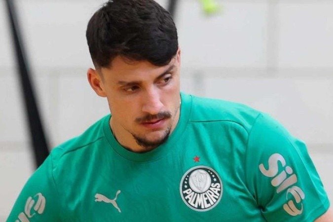 Piquerez se apresentou para o Mundial após a Data FIFA - (crédito: Foto: Cesar Greco/Palmeiras) Piquerez se apresentou para o Mundial após a Data FIFA - (crédito: Foto: Cesar Greco/Palmeiras)