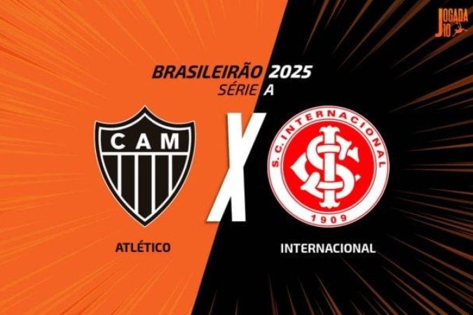 Galo e Colorado fazem um dos clássicos da rodada desta 5ª (12/6) pelo Brasileirão - (crédito: Foto: Arte Jogada10) Galo e Colorado fazem um dos clássicos da rodada desta 5ª (12/6) pelo Brasileirão - (crédito: Foto: Arte Jogada10)