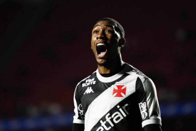 Rayan abiu o placar para o Vasco no Morumbis - (crédito: Foto: Matheus Lima/Vasco) Rayan abiu o placar para o Vasco no Morumbis - (crédito: Foto: Matheus Lima/Vasco)