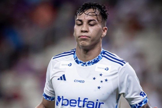 KAIO JORGE - Deu trabalho para a defesa adversária e chegou a acertar a trave na reta final do primeiro tempo. No intervalo, foi substituído por Bolasie. NOTA 6,0 - Foto: Samuel Andrade/ Cruzeiro