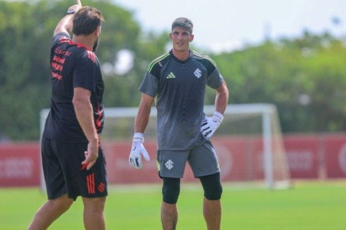 Problemas desde o início da temporada impediram que Rochet tivesse sequência pelo Inter no ano - (crédito: Foto: Ricardo Duarte/internacional) Problemas desde o início da temporada impediram que Rochet tivesse sequência pelo Inter no ano - (crédito: Foto: Ricardo Duarte/internacional)