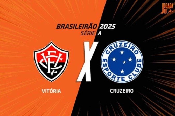 Vitpoia e Cruzeiro se enfrentam nesta 5ª feira. Raposa pode assumir a liderança do Brasileirão - (crédito: Foto: Arte Jogada10) Vitpoia e Cruzeiro se enfrentam nesta 5ª feira. Raposa pode assumir a liderança do Brasileirão - (crédito: Foto: Arte Jogada10)