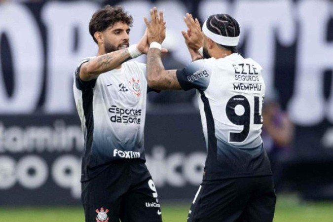 Dupla não atuará em jogo do Brasileirão nesta quinta-feira (12) - (crédito: Foto: Rodrigo Coca / Ag. Corinthians) Dupla não atuará em jogo do Brasileirão nesta quinta-feira (12) - (crédito: Foto: Rodrigo Coca / Ag. Corinthians)