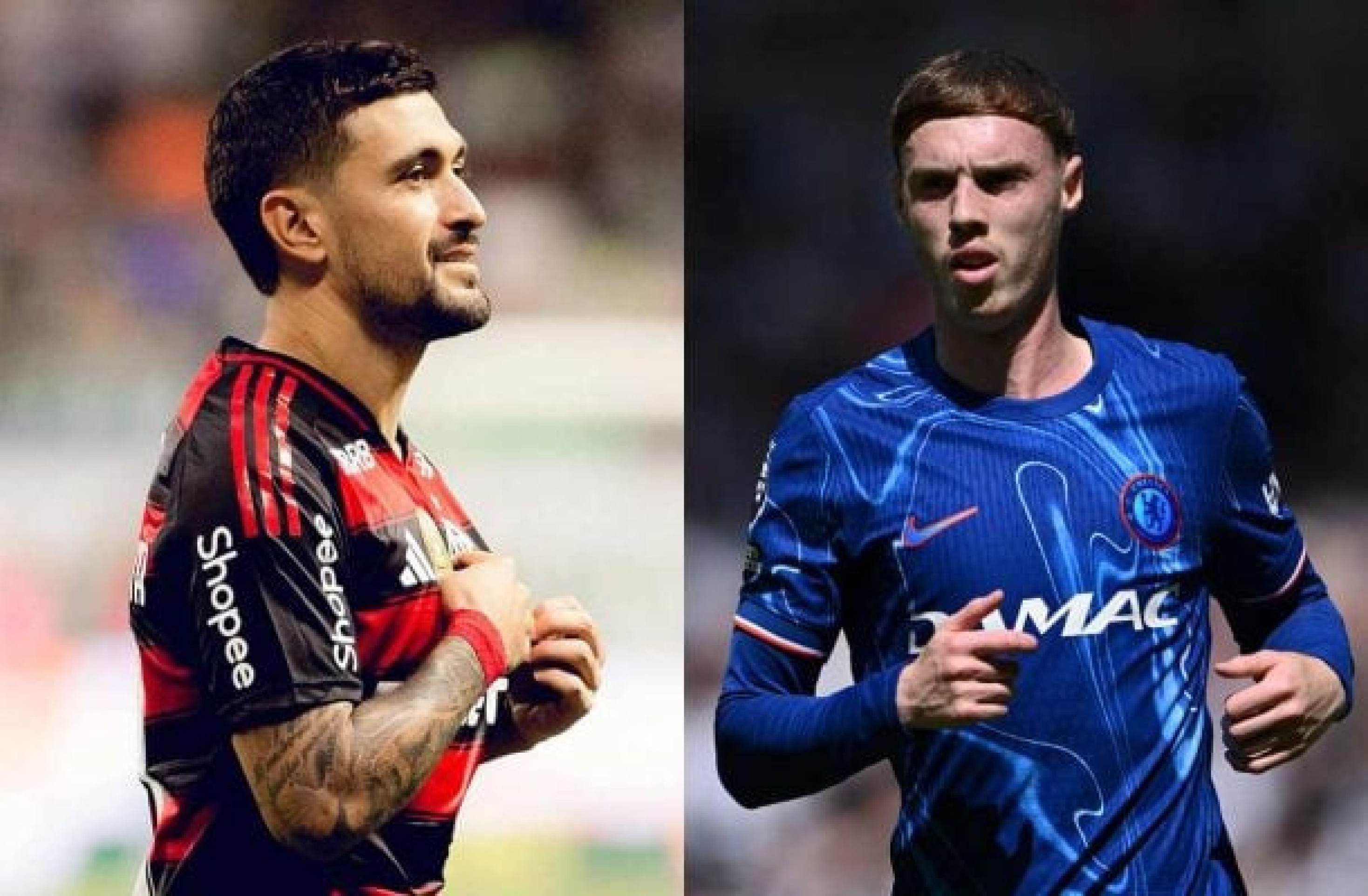 Quem é melhor? Equipe esportiva da Globo prefere Arrascaeta do que Cole Palmer, do Chelsea