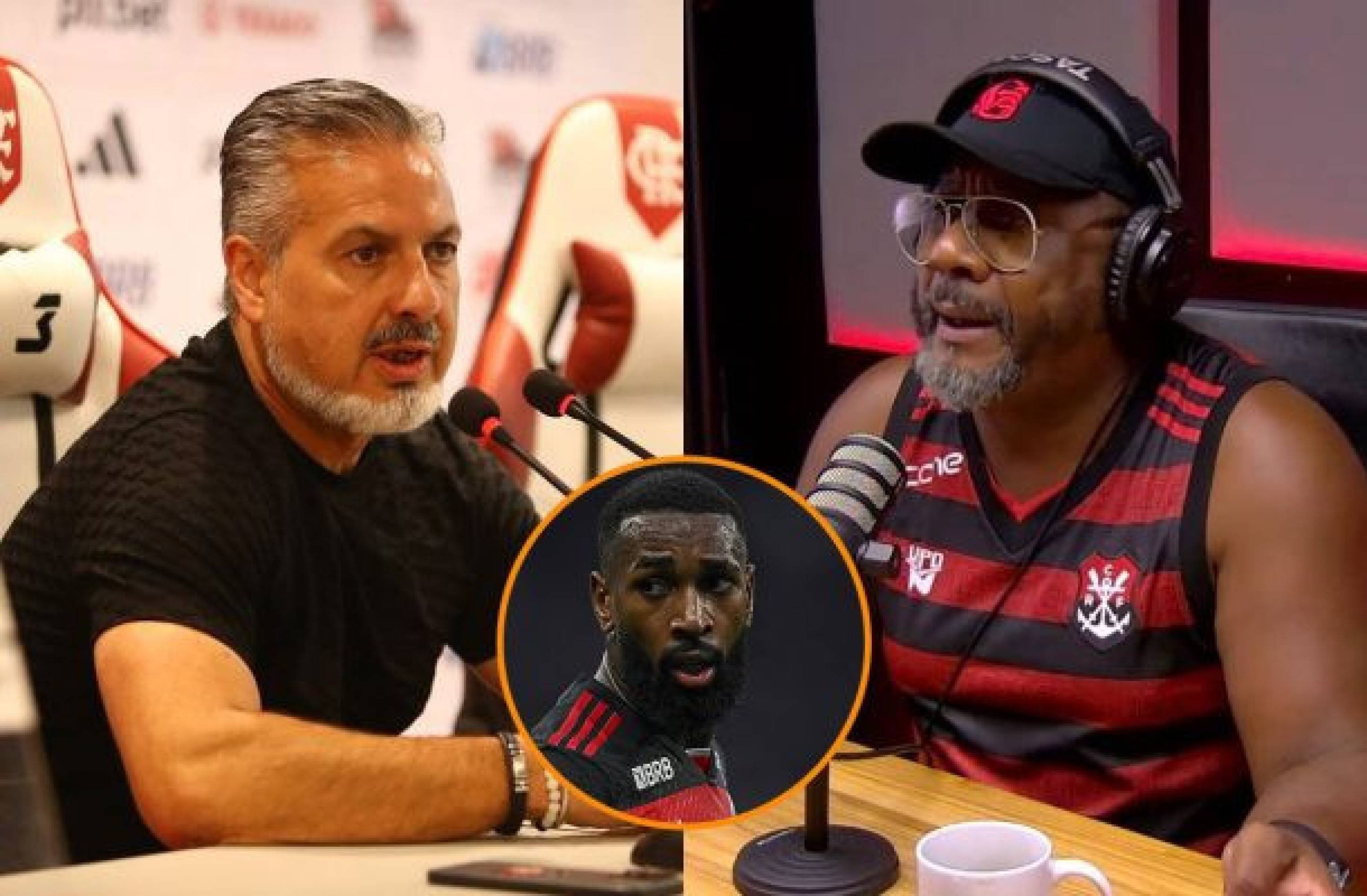 Em podcast, Marcão decide expor versão de Gerson em rusga com o Flamengo