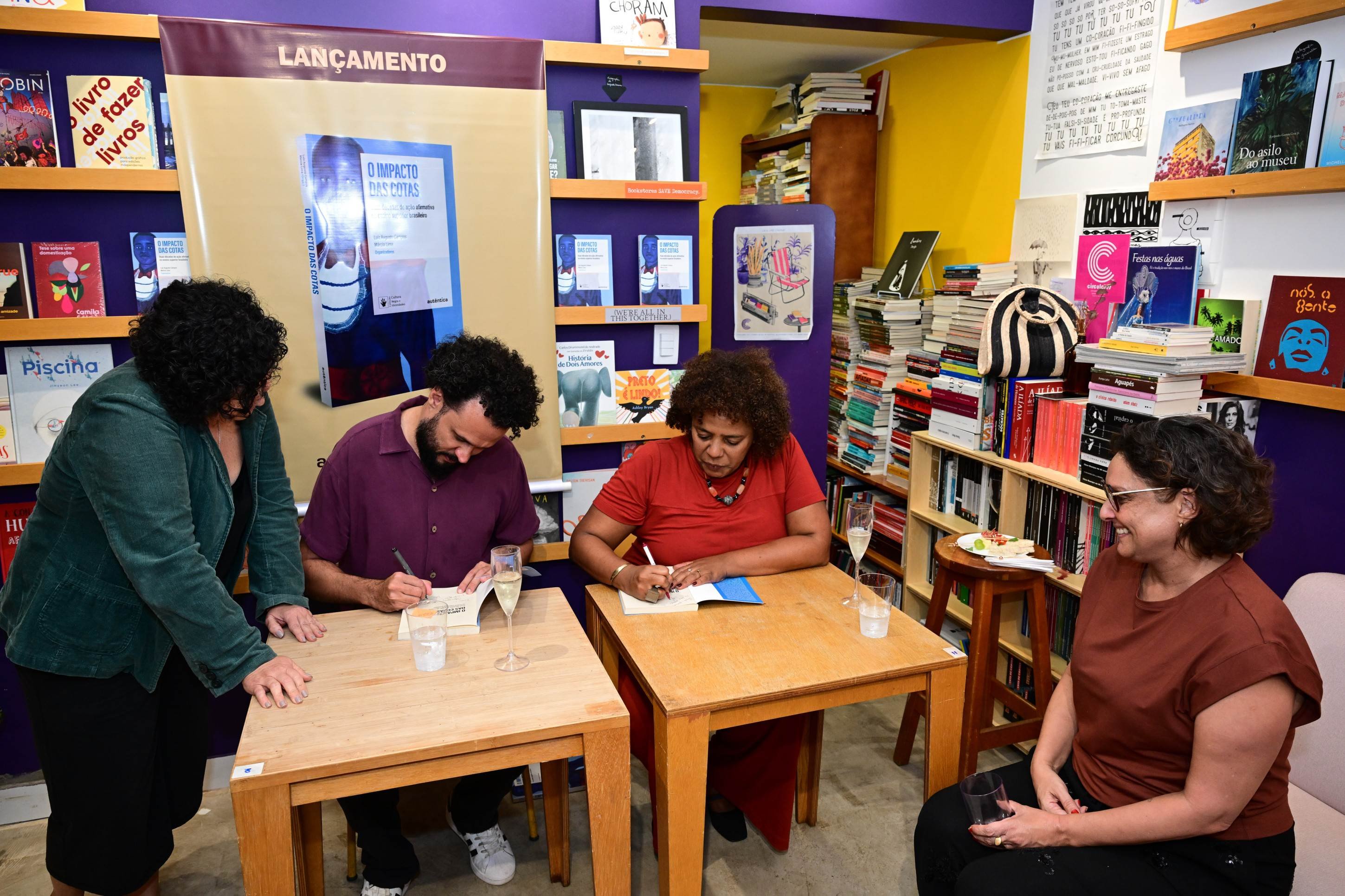 Lançamento em Brasília do livro o O impacto das cotas: duas décadas de ação afirmativa no ensino superior brasileiro