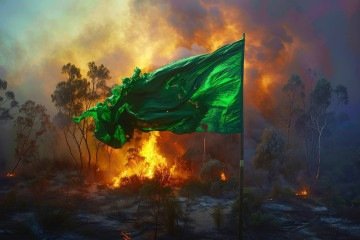 Eco Animação Greenwash, de 2024, por Andres Bronnimann -  (crédito: Divulgação)