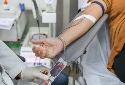 Iniciativa quer aumentar as doa&ccedil;&otilde;es de sangue no Hemocentro -  (crédito:  PAULO H CARVALHO) -Iniciativa quer aumentar as doa&ccedil;&otilde;es de sangue no Hemocentro -  (crédito:  PAULO H CARVALHO)