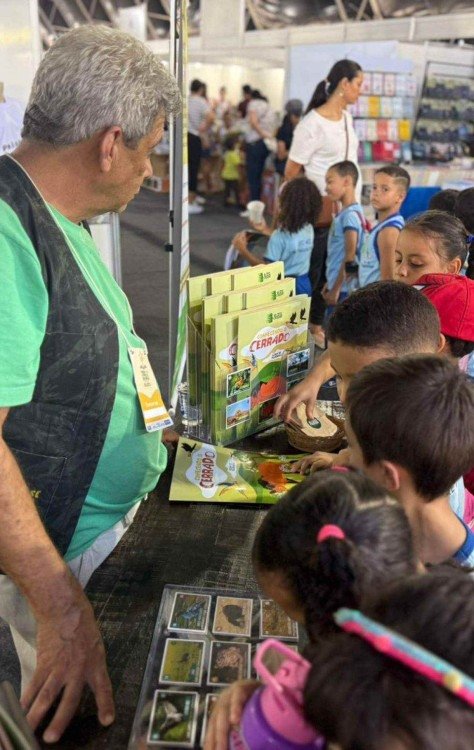 Feira do Livro de Brasília, no Complexo Cultural da República, encerra atividades neste sábado (13/6) -  (crédito: Michel Medeiros)