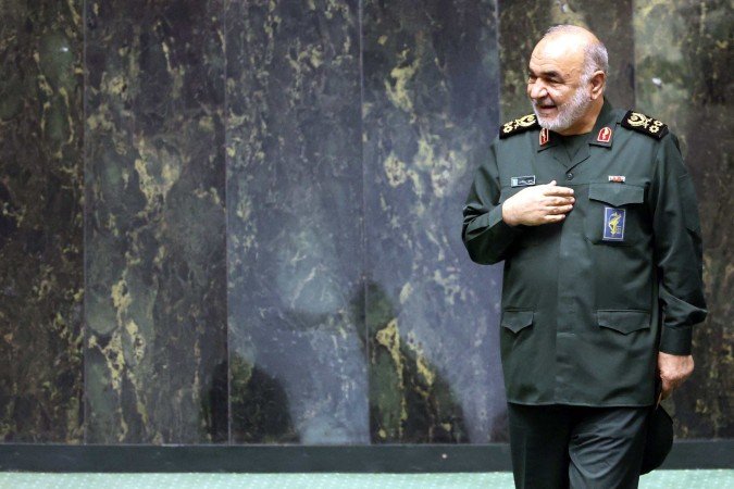 O ataque israelense ao Irã em 13 de junho de 2025 matou o poderoso chefe da Guarda Revolucionária do país, Hossein Salami (foto), informou a mídia local - (crédito: AFP) O ataque israelense ao Irã em 13 de junho de 2025 matou o poderoso chefe da Guarda Revolucionária do país, Hossein Salami (foto), informou a mídia local - (crédito: AFP)