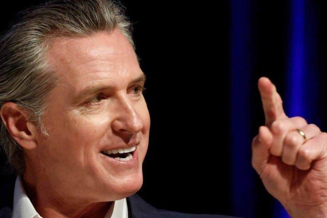 Newsom criticou Trump por enviar tropas federais para Los Angeles sem sua autorização - (crédito: Getty Images) Newsom criticou Trump por enviar tropas federais para Los Angeles sem sua autorização - (crédito: Getty Images)