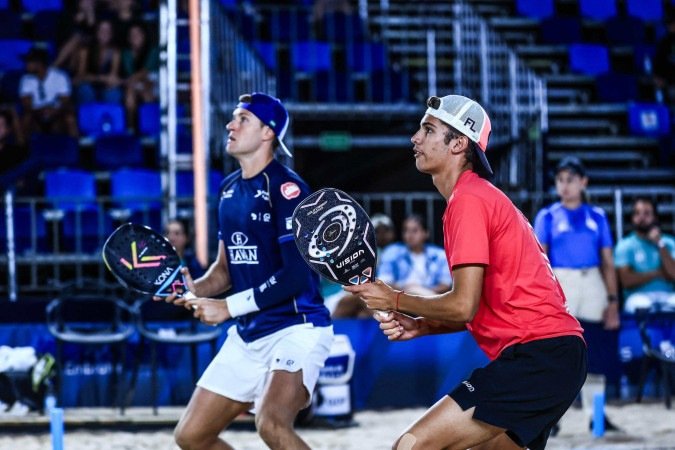 André Baran e Felipe Loch são destaques do ITF Sand Series Brasília -  (crédito: Marcello Zambrana/DGW)
