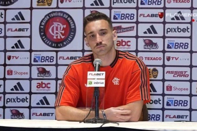 Léo Ortiz destaca foco de Gerson no Flamengo - (crédito: Foto: Reprodução / Flamengo TV) Léo Ortiz destaca foco de Gerson no Flamengo - (crédito: Foto: Reprodução / Flamengo TV)