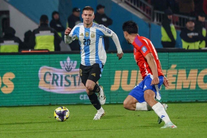 Antes de ida para a Europa, Franco Mastantuono ainda defende o River no Mundial de Clubes - (crédito: Jogada10) Antes de ida para a Europa, Franco Mastantuono ainda defende o River no Mundial de Clubes - (crédito: Jogada10)