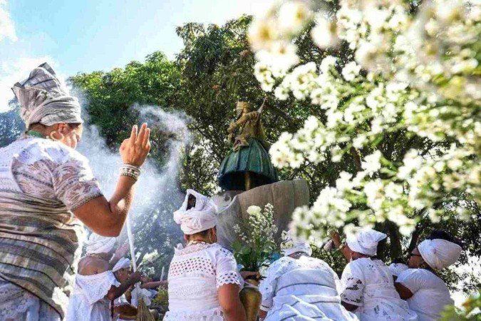   Praça dos Orixás. Festa das aguas -  (crédito:  Webert da Cruz/Festa das aguas)