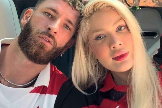 Karoline revela reação de Léo Pereira ao ser apelidado de Karoline revela reação de Léo Pereira ao ser apelidado de