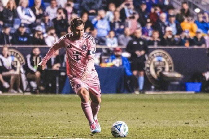 Messi em ação com a camisa do Inter Miami, que disputa o Mundial de Clubes - (crédito: Foto: Divulgação/ Inter Miami) Messi em ação com a camisa do Inter Miami, que disputa o Mundial de Clubes - (crédito: Foto: Divulgação/ Inter Miami)