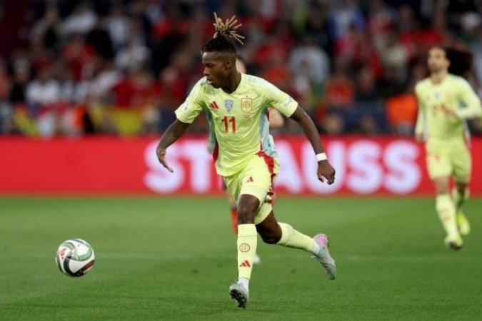 Nico Williams é um dos destaques da seleção da Espanha - (crédito: Foto: Lars Baron/Getty Images) Nico Williams é um dos destaques da seleção da Espanha - (crédito: Foto: Lars Baron/Getty Images)