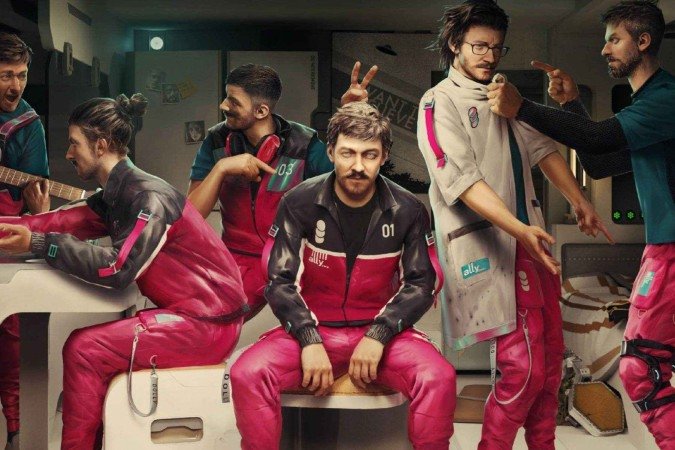 Em The Alters, cada clone reflete escolhas não tomadas, gerando dilemas de identidade e gestão em ritmo cuidadosamente planejado -  (crédito: 11 Bit Studios/Divulgação)